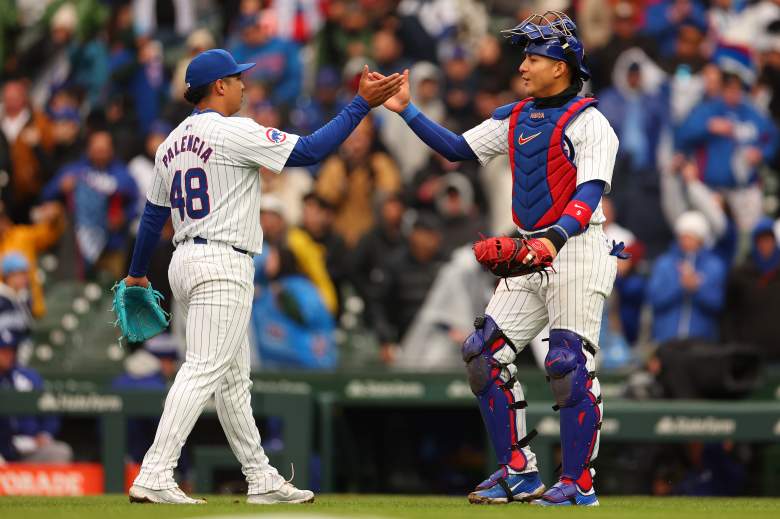 Los Angeles Dodgers v Chicago Cubs
