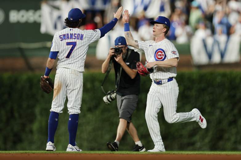 Los Angeles Dodgers v Chicago Cubs
