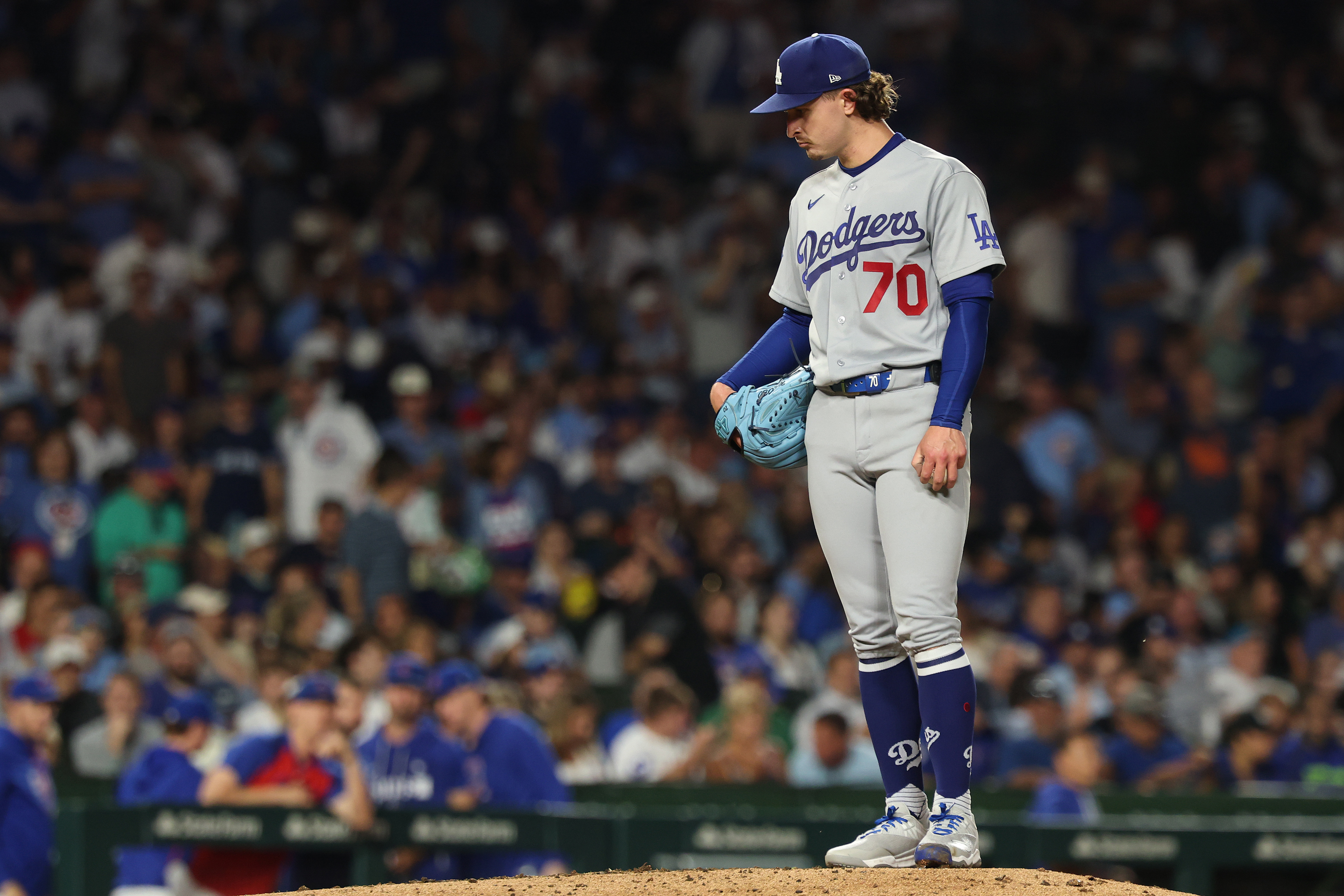 Los Angeles Dodgers v Chicago Cubs
