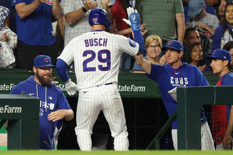 Los Angeles Dodgers v Chicago Cubs