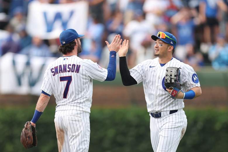 Los Angeles Dodgers v Chicago Cubs