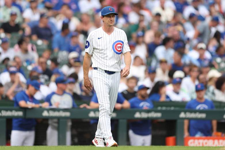 Los Angeles Dodgers v Chicago Cubs