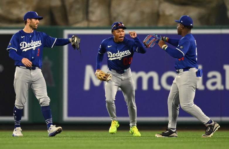 Los Angeles Dodgers v Los Angeles Angels