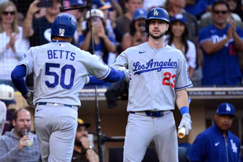 Los Angeles Dodgers shortstop Mookie Betts says that infielder Miguel Rojas can really help Kyle Tucker during his struggles. Dodger fans willing to give Kyle Tucker a standing ovation at next home game to show their support. 