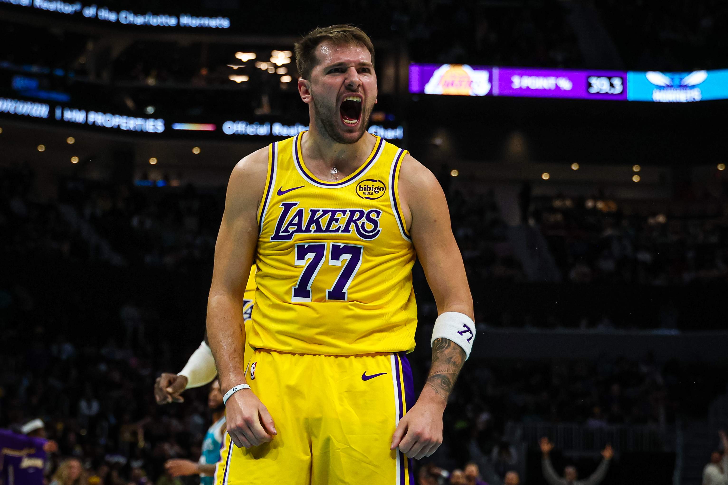 Los Angeles Lakers v Charlotte Hornets