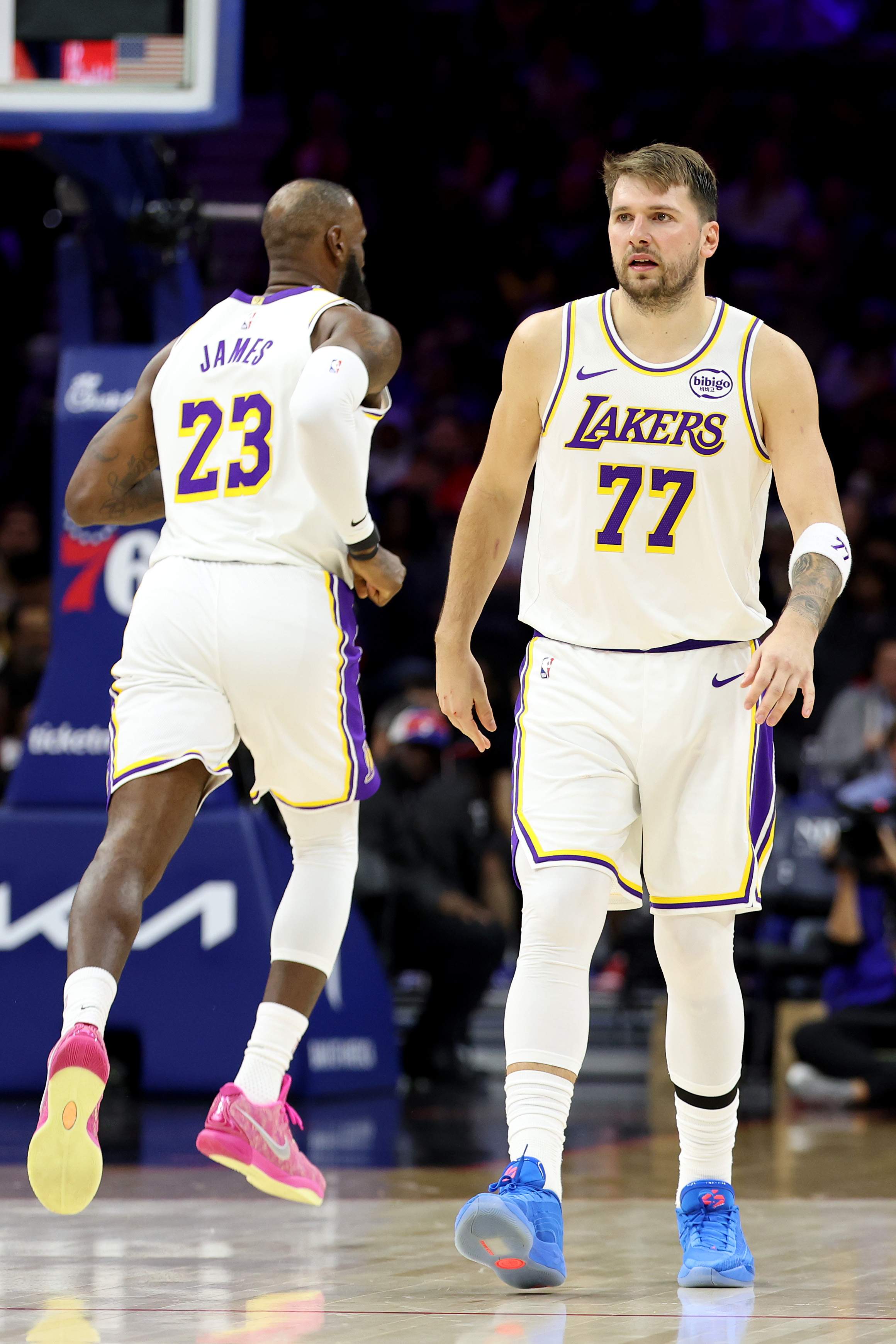 Los Angeles Lakers v Philadelphia 76ers