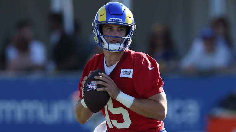Los Angeles Rams quarterback Ty Simpson