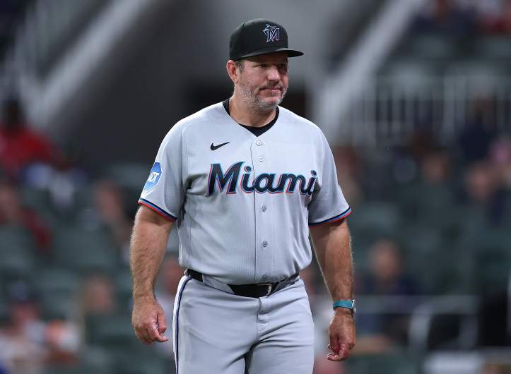 Miami Marlins v Atlanta Braves