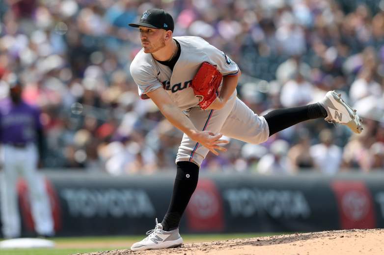 Miami Marlins v Colorado Rockies