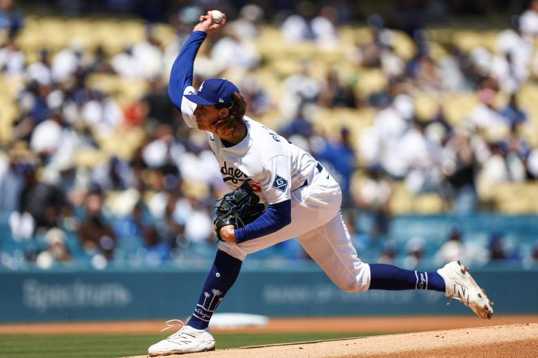 Miami Marlins v Los Angeles Dodgers