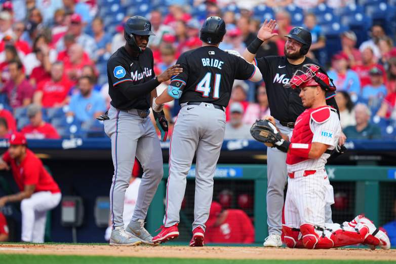 Miami Marlins v Philadelphia Phillies