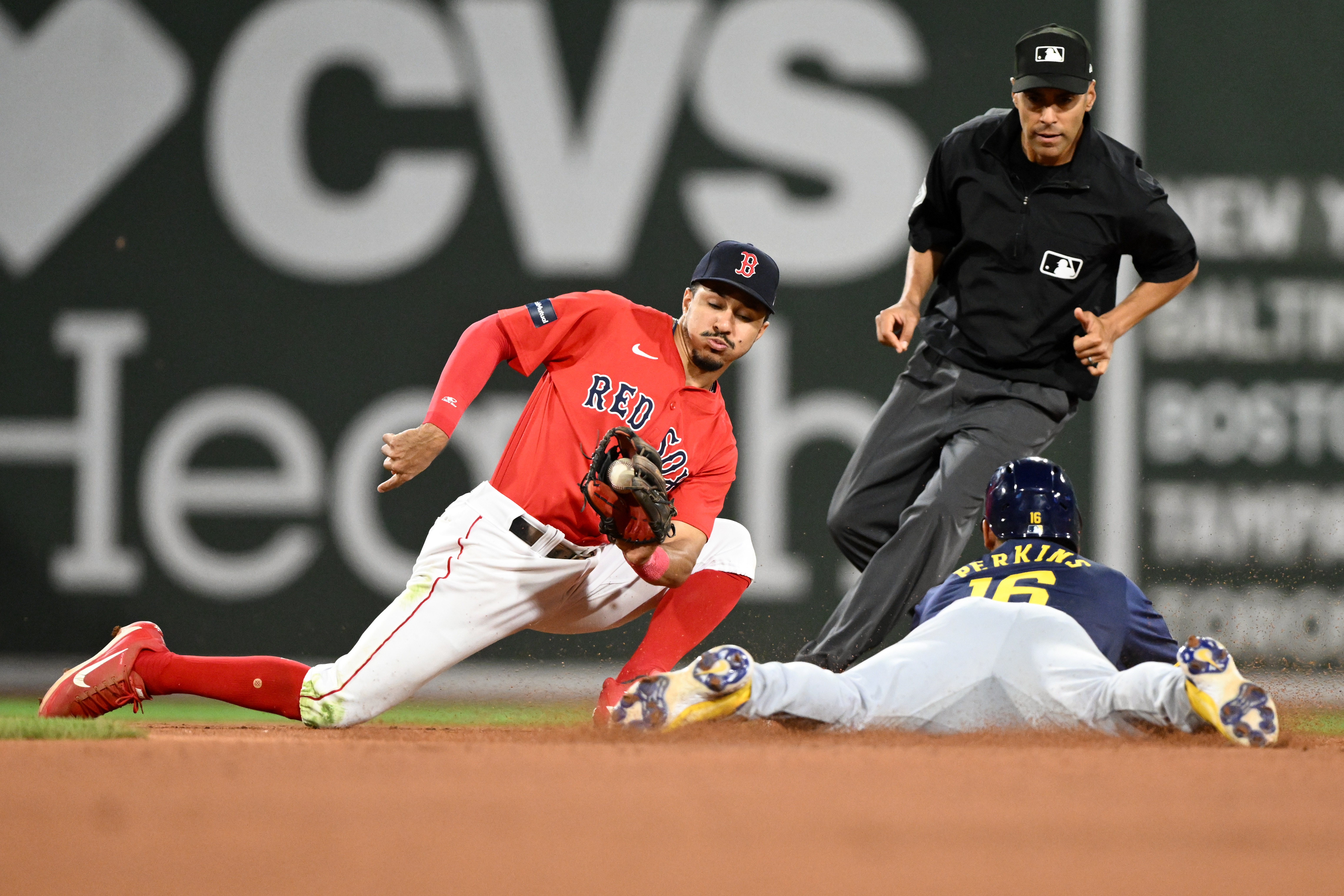 Milwaukee Brewers v Boston Red Sox