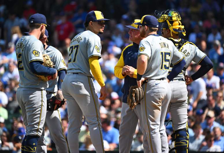 Milwaukee Brewers v Chicago Cubs
