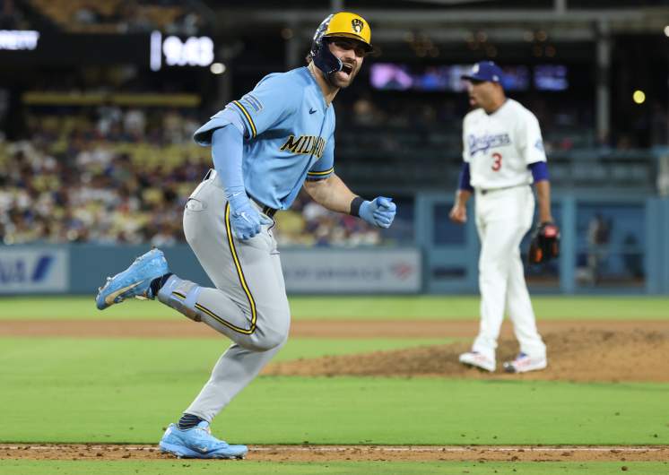 Milwaukee Brewers v Los Angeles Dodgers