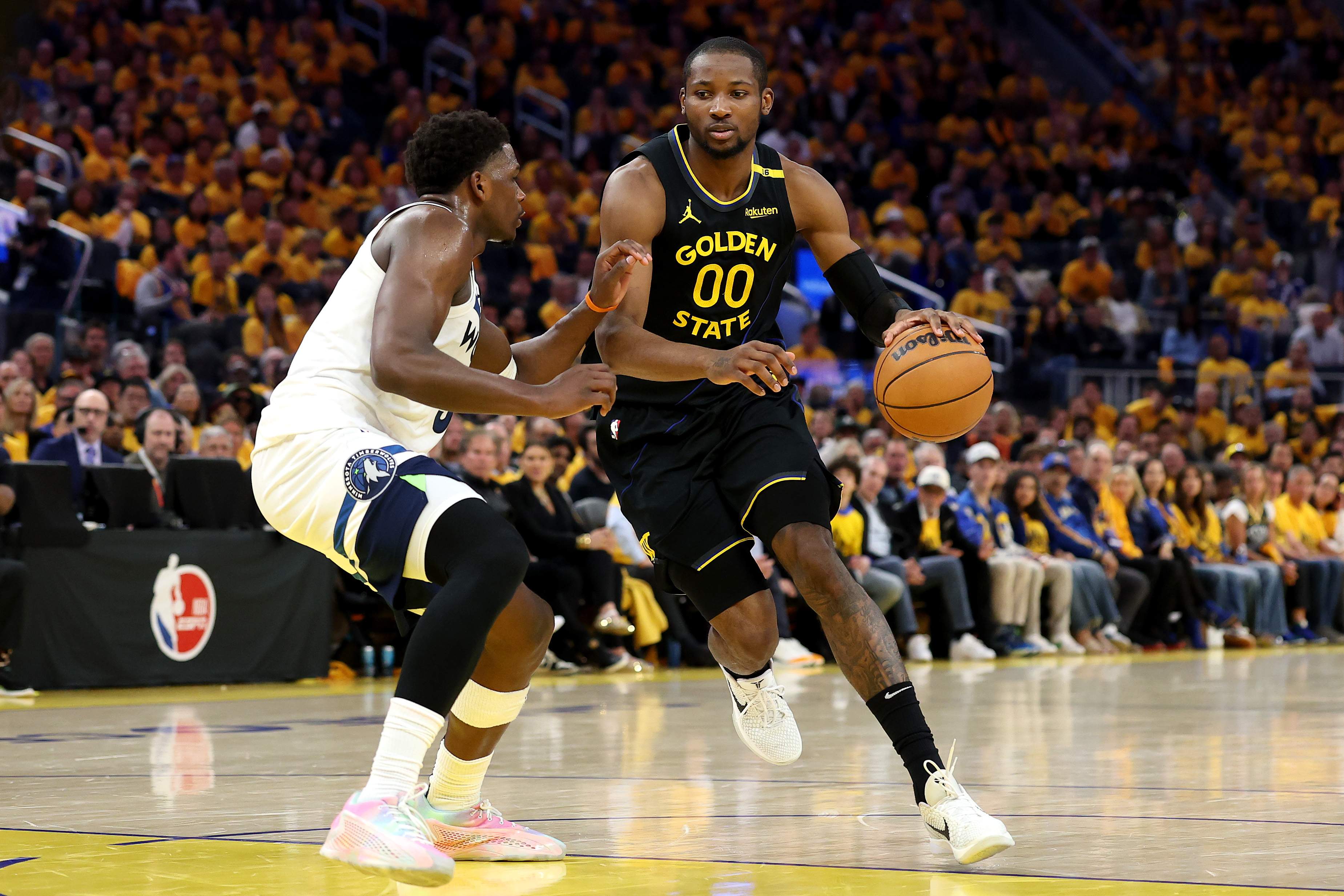 Minnesota Timberwolves v Golden State Warriors - Game Four