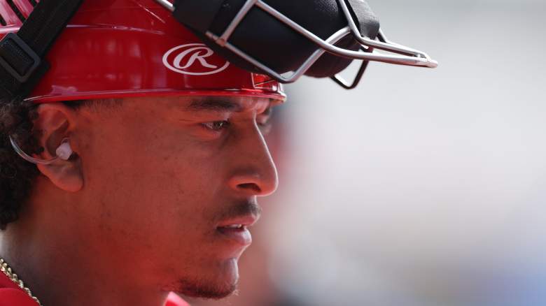 Bo Naylor playing for Team Canada in the 2026 World Baseball Classic.