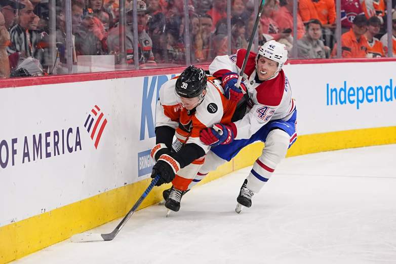 Montreal Canadiens v Philadelphia Flyers