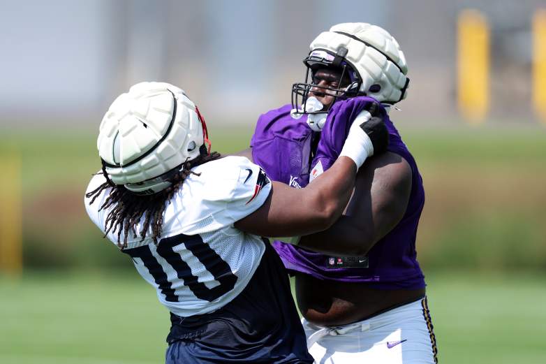 New England Patriots and Minnesota Vikings Joint Practice
