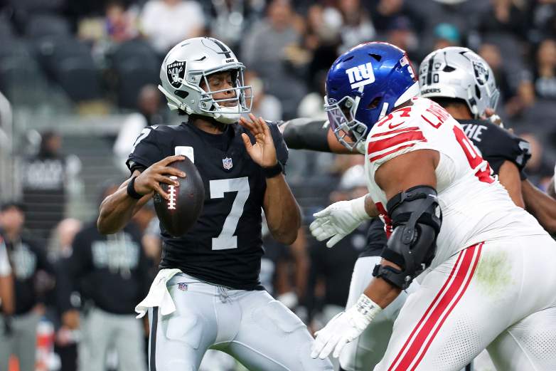New York Giants v Las Vegas Raiders - NFL 2025