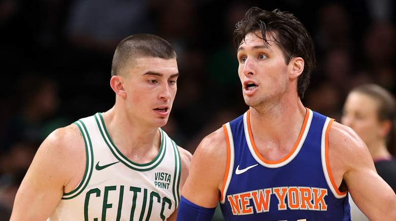 New York Knicks v Boston Celtics