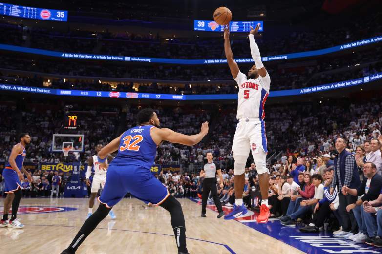 New York Knicks v Detroit Pistons - Game Three