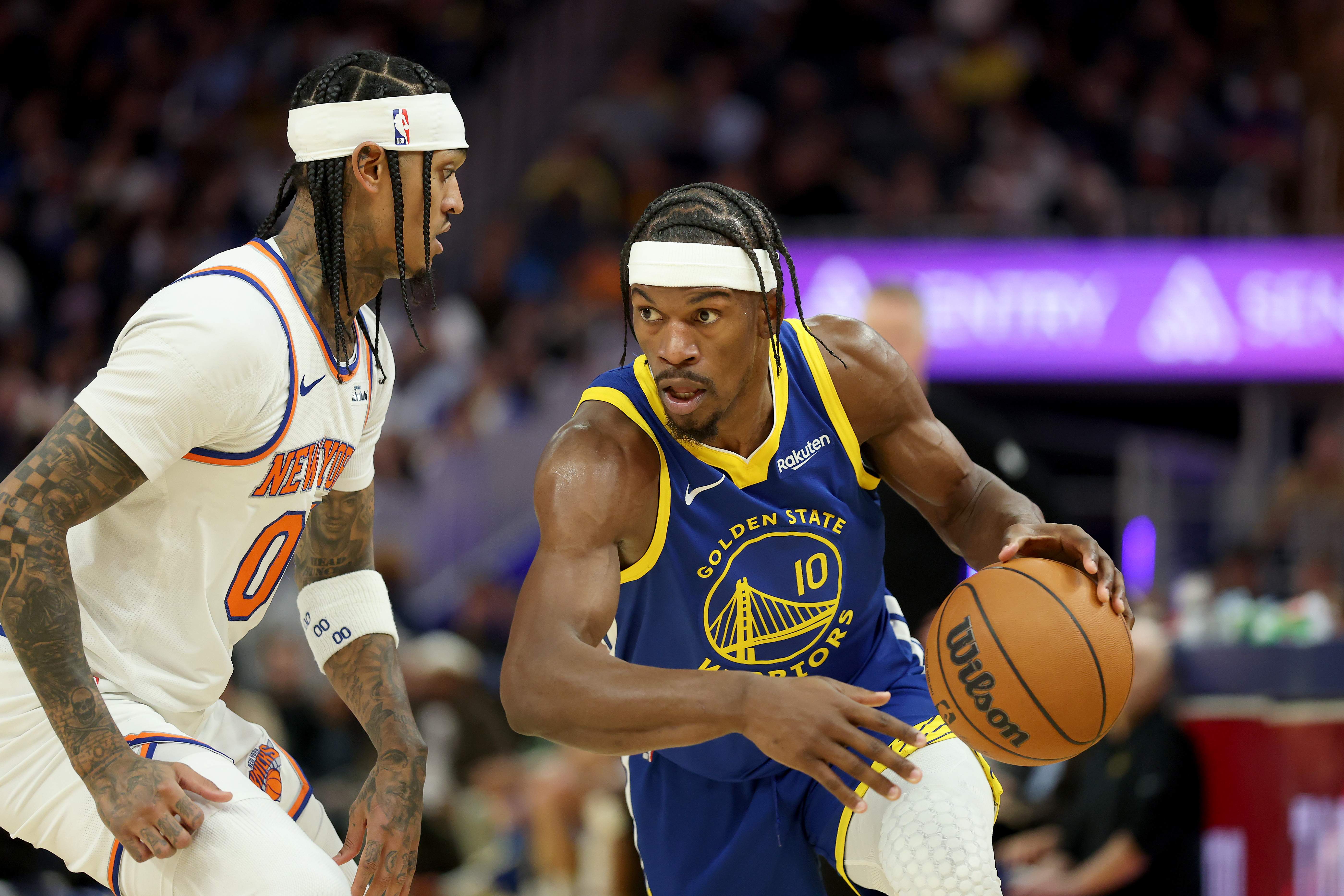 New York Knicks v Golden State Warriors