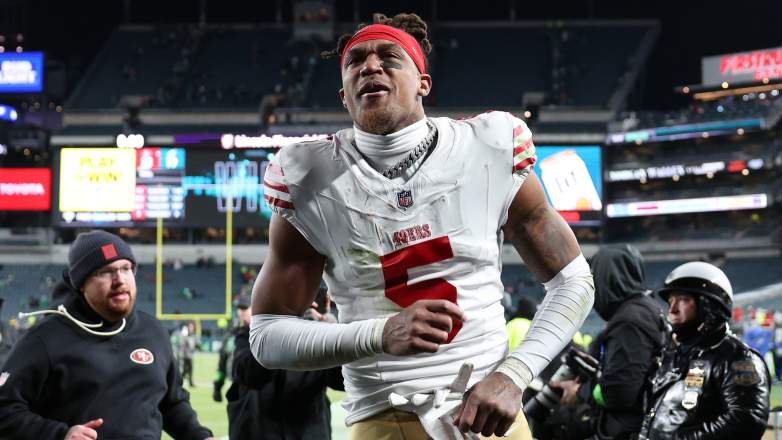 San Francisco 49ers wide receiver Demarcus Robinson