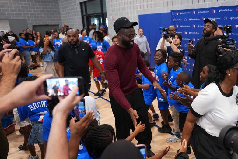 Philadelphia 76ers Introduce Jaylen Brown