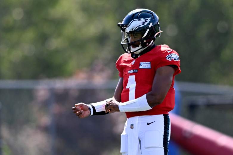 Philadelphia Eagles and New England Patriots Joint Practice