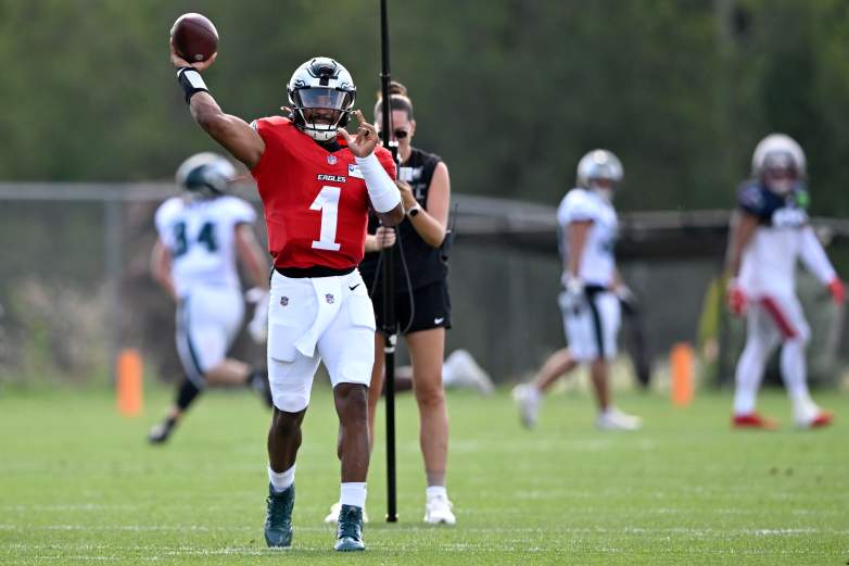 Philadelphia Eagles and New England Patriots Joint Practice