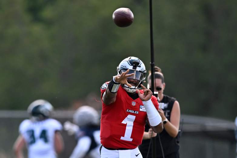 Philadelphia Eagles and New England Patriots Joint Practice