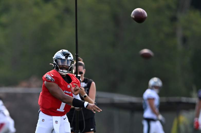 Philadelphia Eagles and New England Patriots Joint Practice