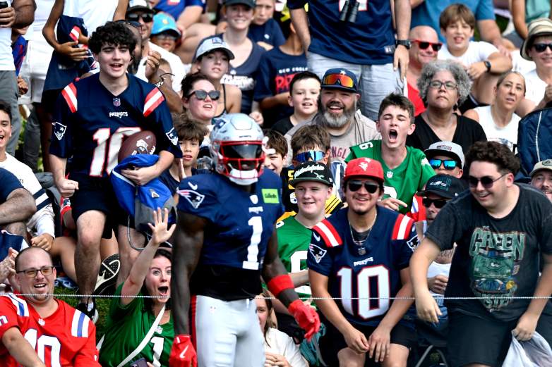 Philadelphia Eagles and New England Patriots Joint Practice