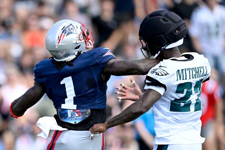 Philadelphia Eagles and New England Patriots Joint Practice