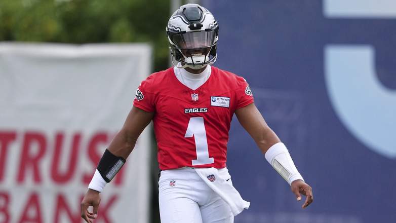 Philadelphia Eagles quarterback Jalen Hurts