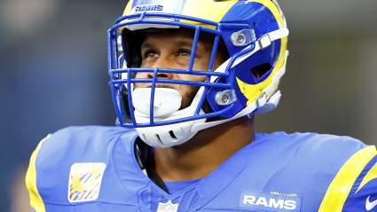Aaron Donald Question Draws Blunt Response Amid Uncertainty