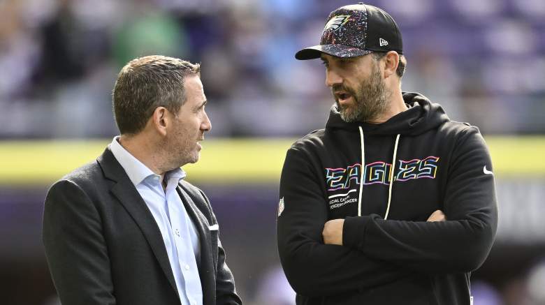 Howie Roseman and Nick Sirianni