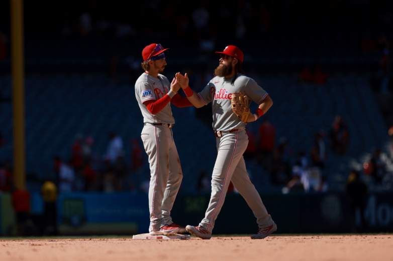 Philadelphia Phillies v Los Angeles Angels