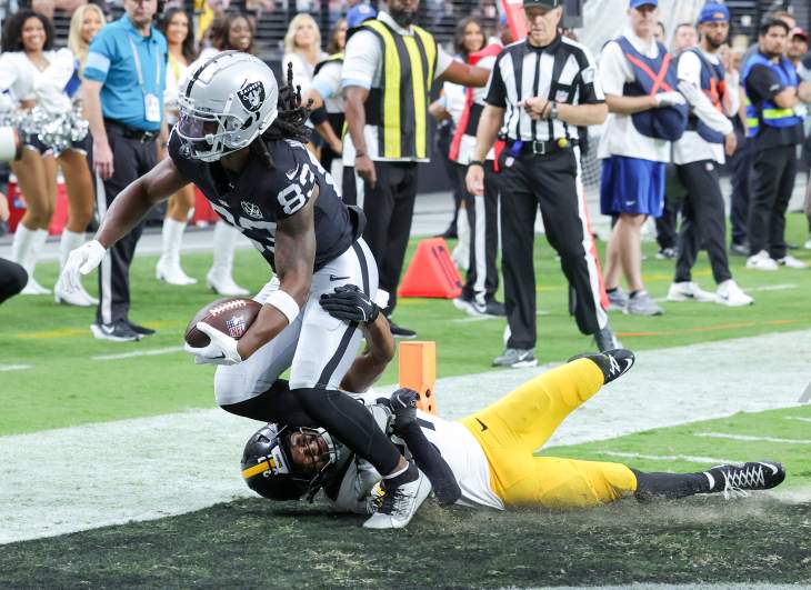 Pittsburgh Steelers v Las Vegas Raiders