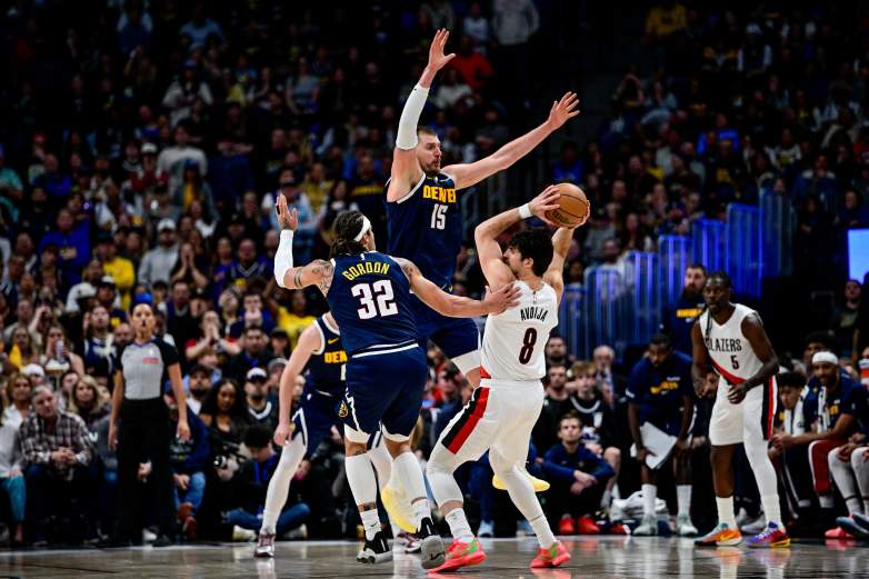 Portland Trail Blazers v Denver Nuggets