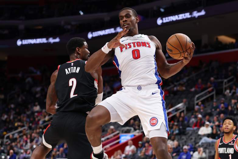 Portland Trail Blazers v Detroit Pistons