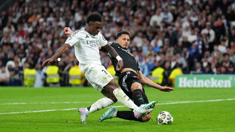 Vinicius Junior recently played Arsenal in the Champions League.