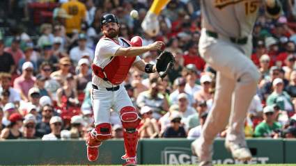 Red Sox DFA 31-Year-Old Catcher Before Blue Jays Game