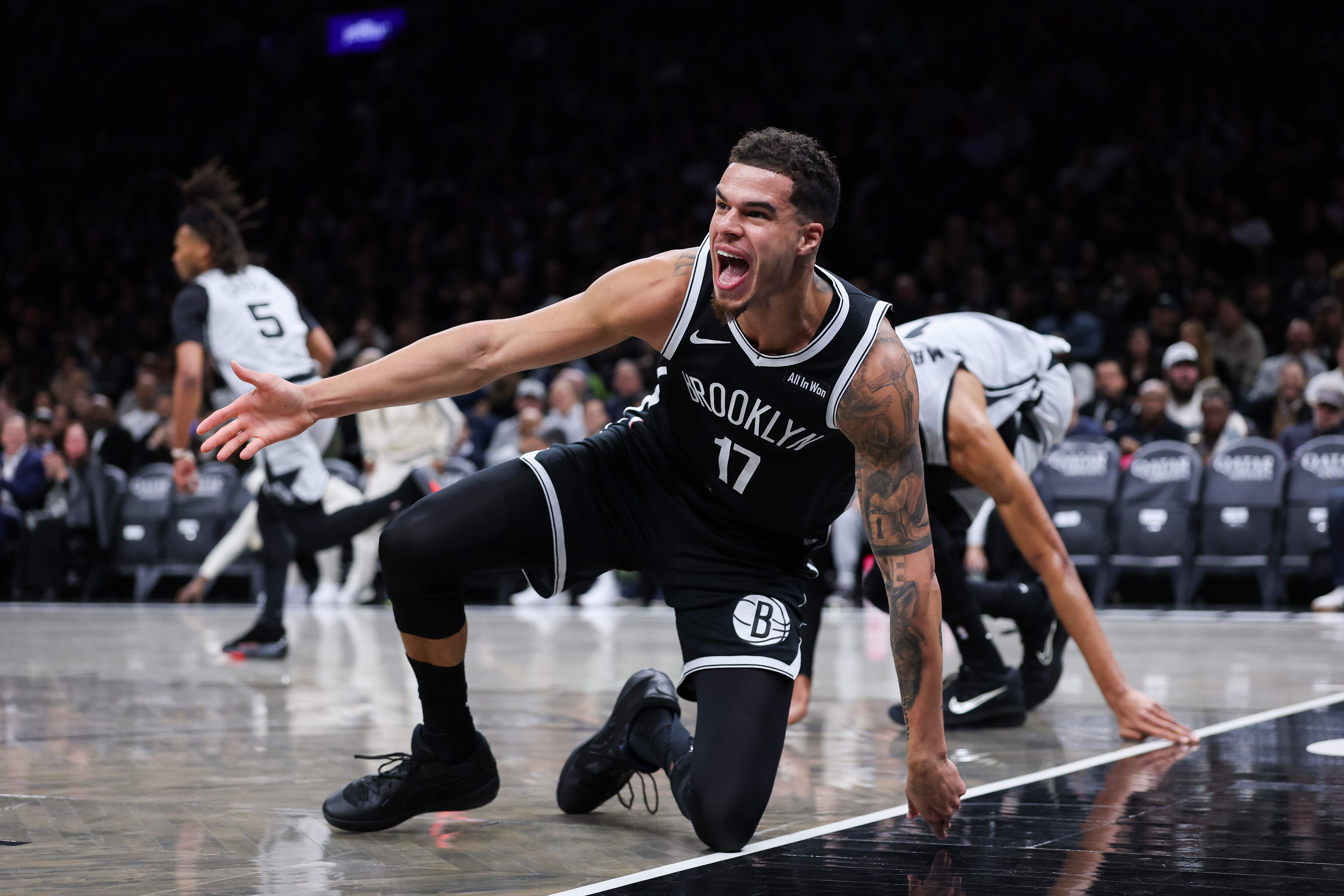 San Antonio Spurs v Brooklyn Nets