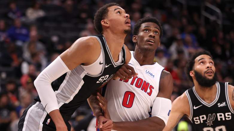 San Antonio Spurs v Detroit Pistons