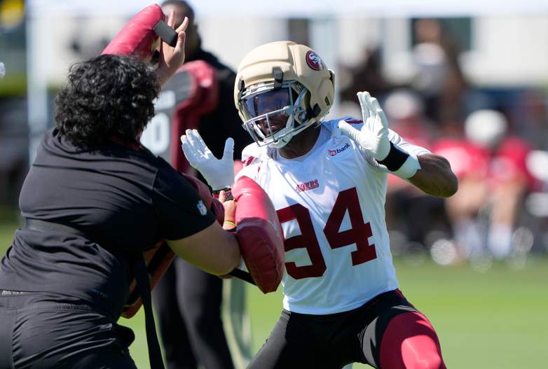San Francisco 49ers DE Romello Height
