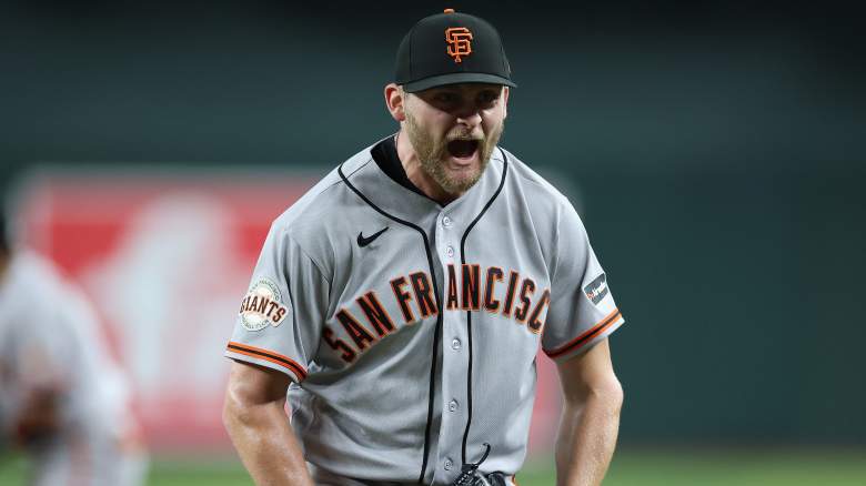 Keaton Winn of the San Francisco Giants