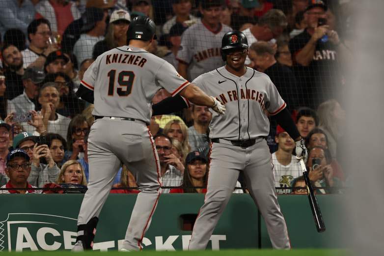 San Francisco Giants v Boston Red Sox