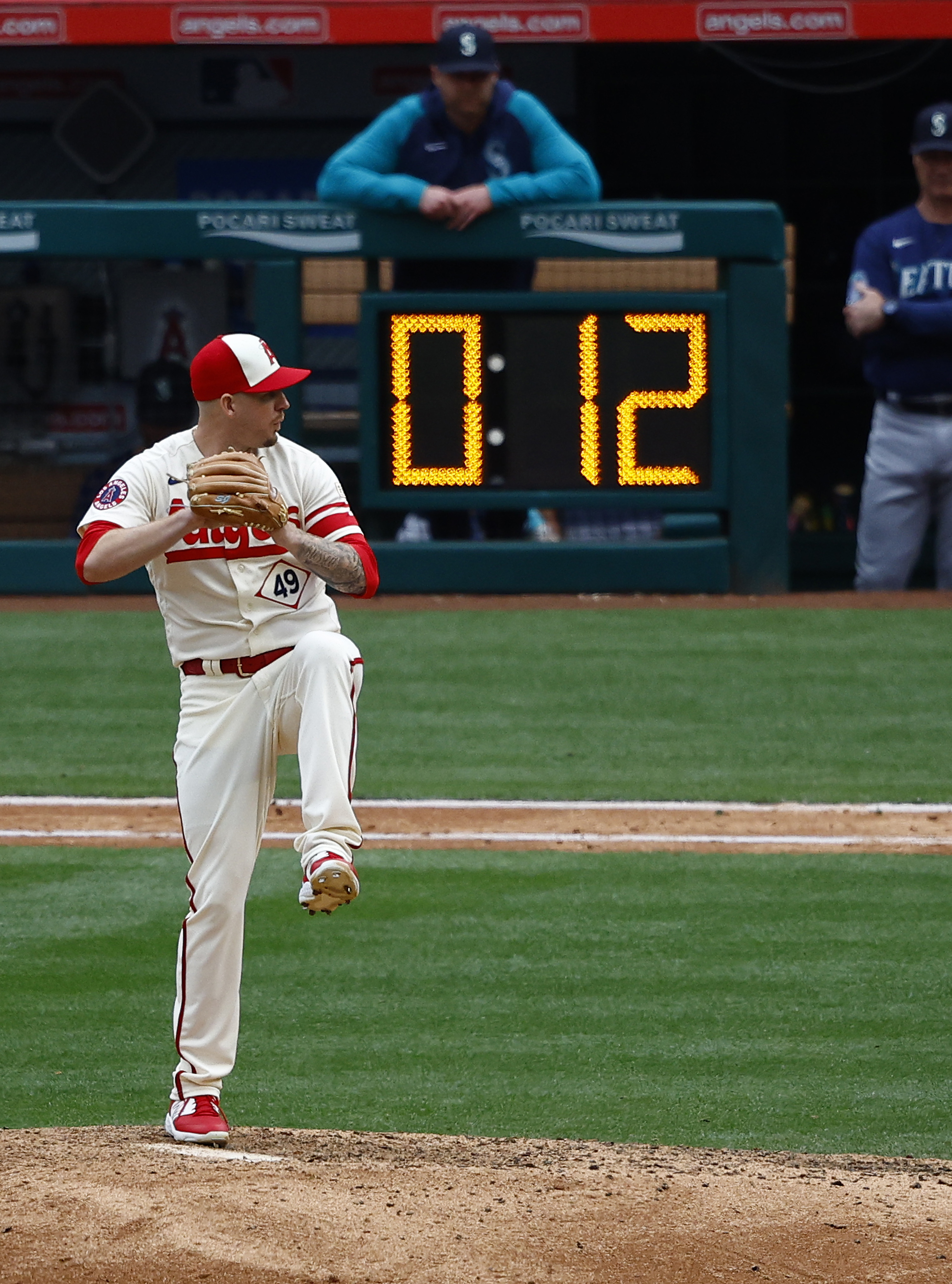 Seattle Mariners v Los Angeles Angels