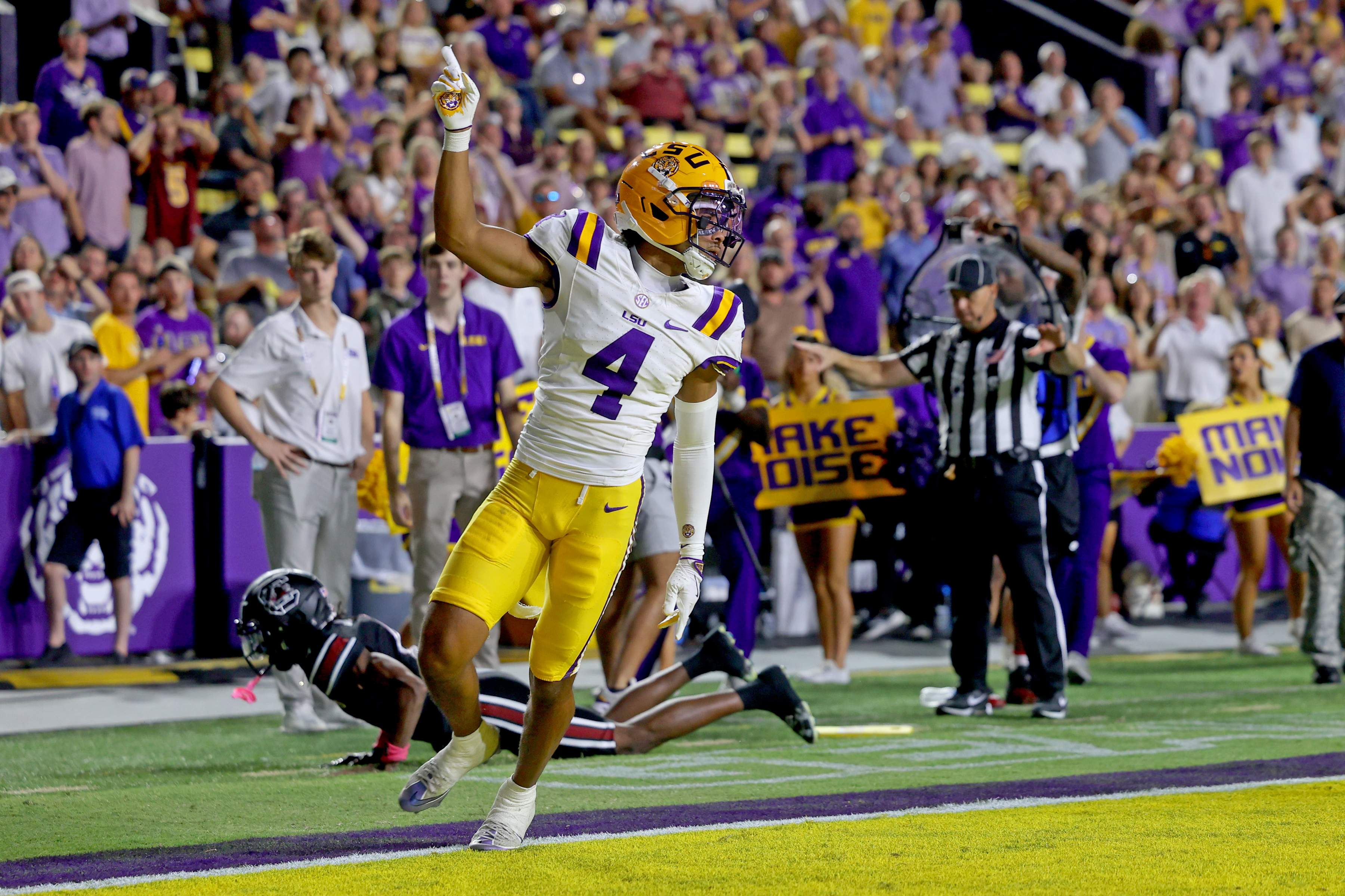 Chiefs CB Mansoor Delane at LSU